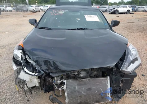 2016 Hyundai Veloster z USA, uszkodzony, nr VIN KMHTC6AD0GU255061